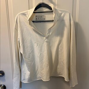 Frank & Eileen Off-White Button Down Shirt